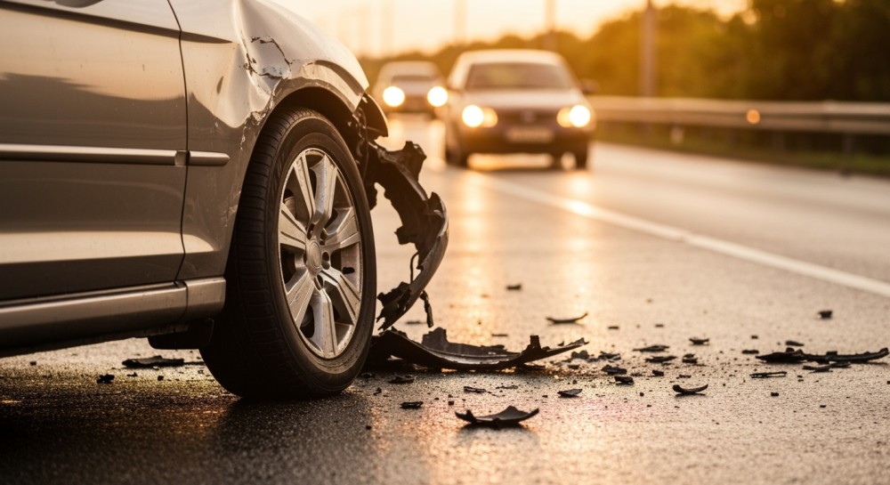 Motocyklista zginął w tragicznym zderzeniu z ciężarówką w Ligocie